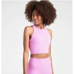 Athleta conscious crop A-C in opaque lilac